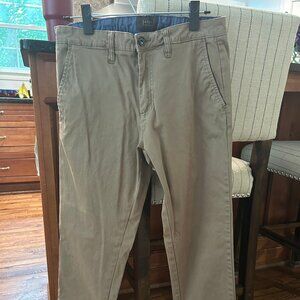 JACHS New York Mens Olive Green Slacks